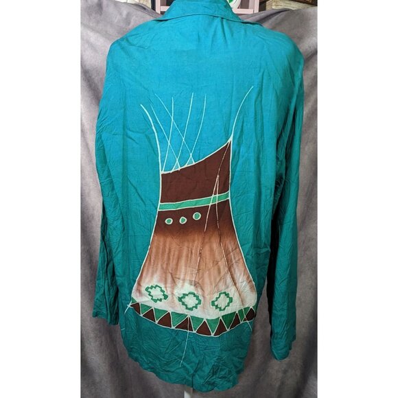 Tribal Traditions Native Global Art Cardigan Size XS - Picture 12 of 12